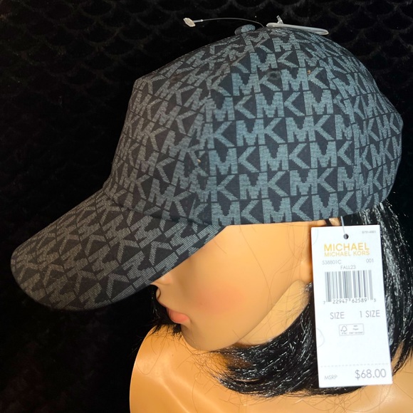 Michael Kors Accessories - Michael Kors Monogram Hat NWT